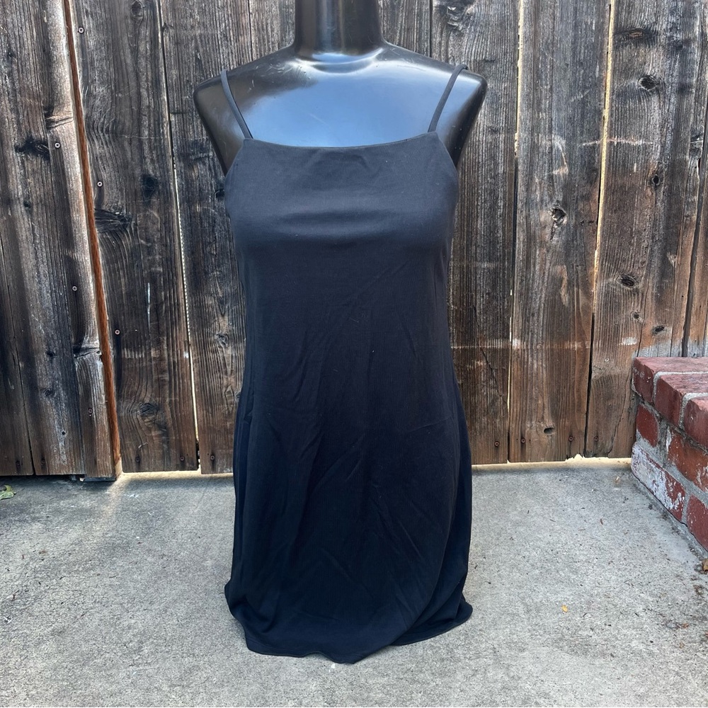 Black Slip Dress